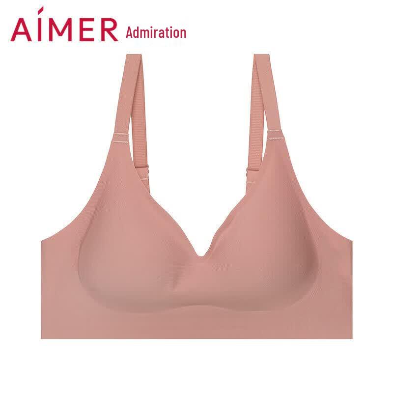 Aimer Seamless Wire-Free Full Cup Gathering Bra