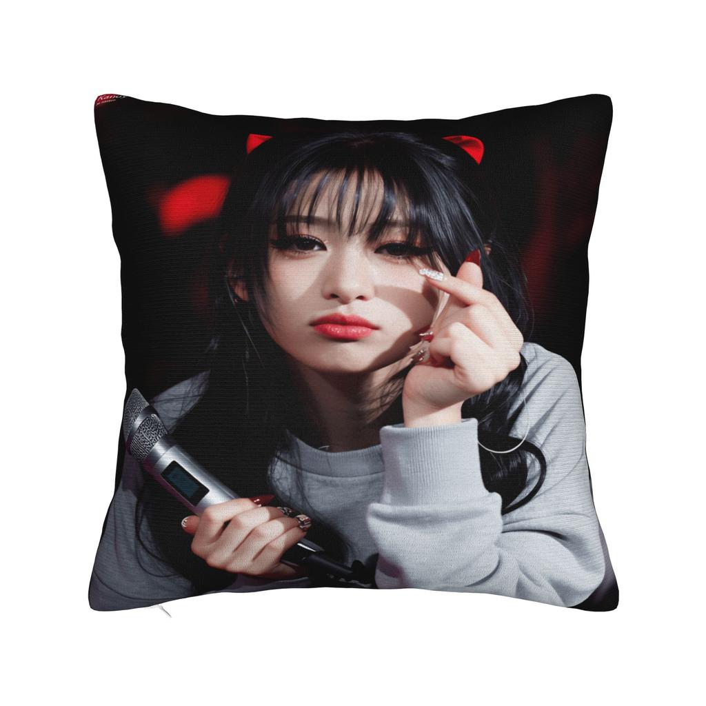 Korean singer A-Ahyeon Pillow Case  Soft Pillow Cover For Living Room Bed Chair Funny Pillowcases