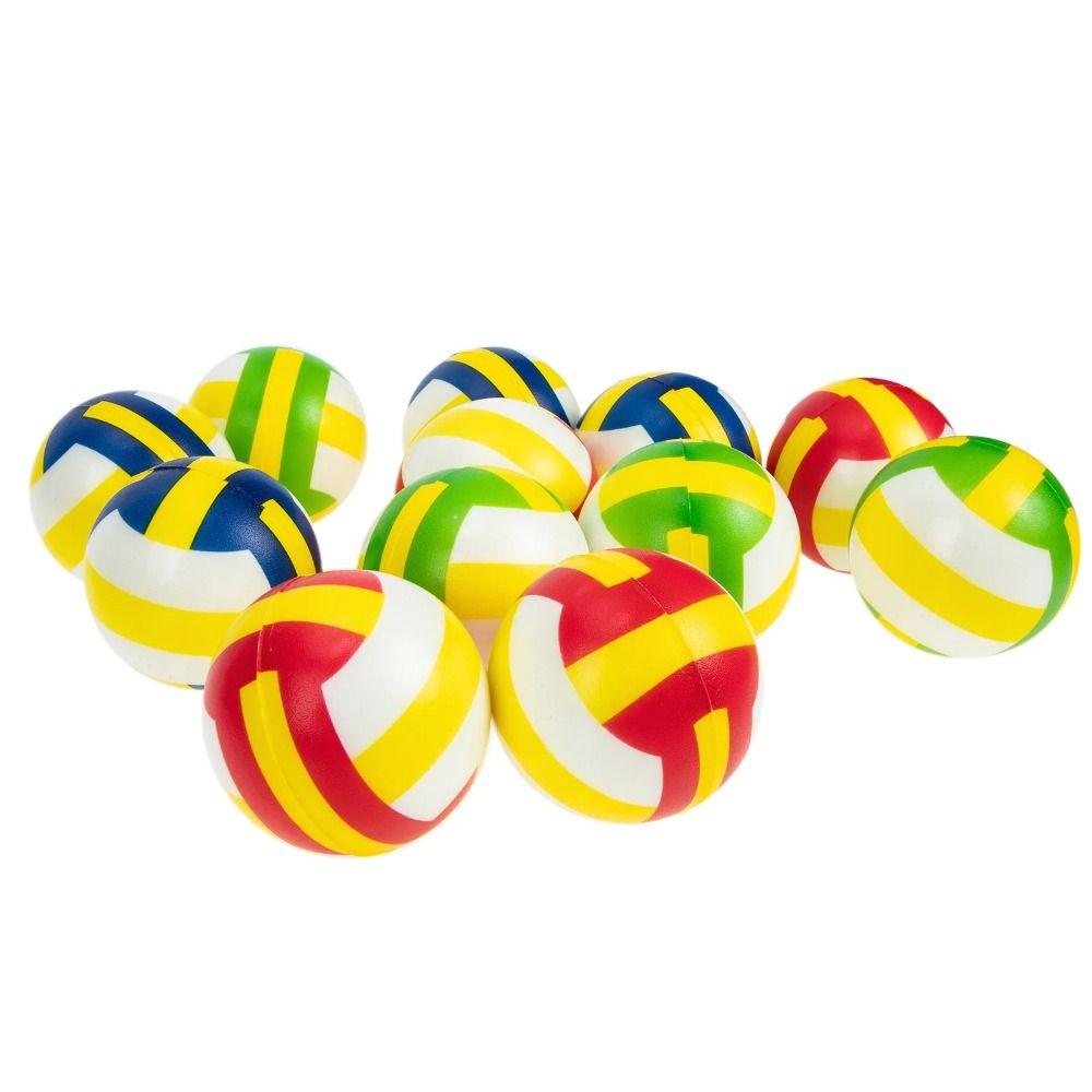 3 Pcs Volleyball Tennis Volleyball Kids Mini Toys Jump Ball Outdoor Sports Toys  Boy Kids Gift