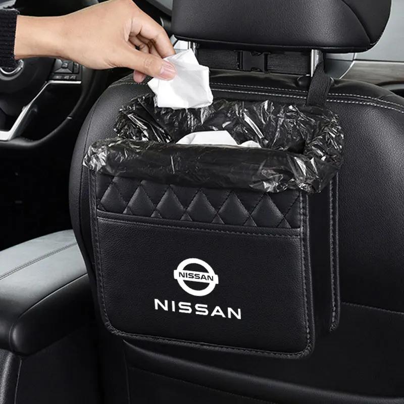 Car Backseat Organizer Waterproof Storage Bag For Nissan Murano Navara Qashqai X-trail Patrol NV200 Note Frontier Accessories