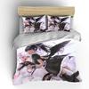 Japanese Anime Moe Double Bed Duvet Cover Bed European Bedding Sets Home Textiles Luxury Pillow Cases Bedroom Bedding Sets