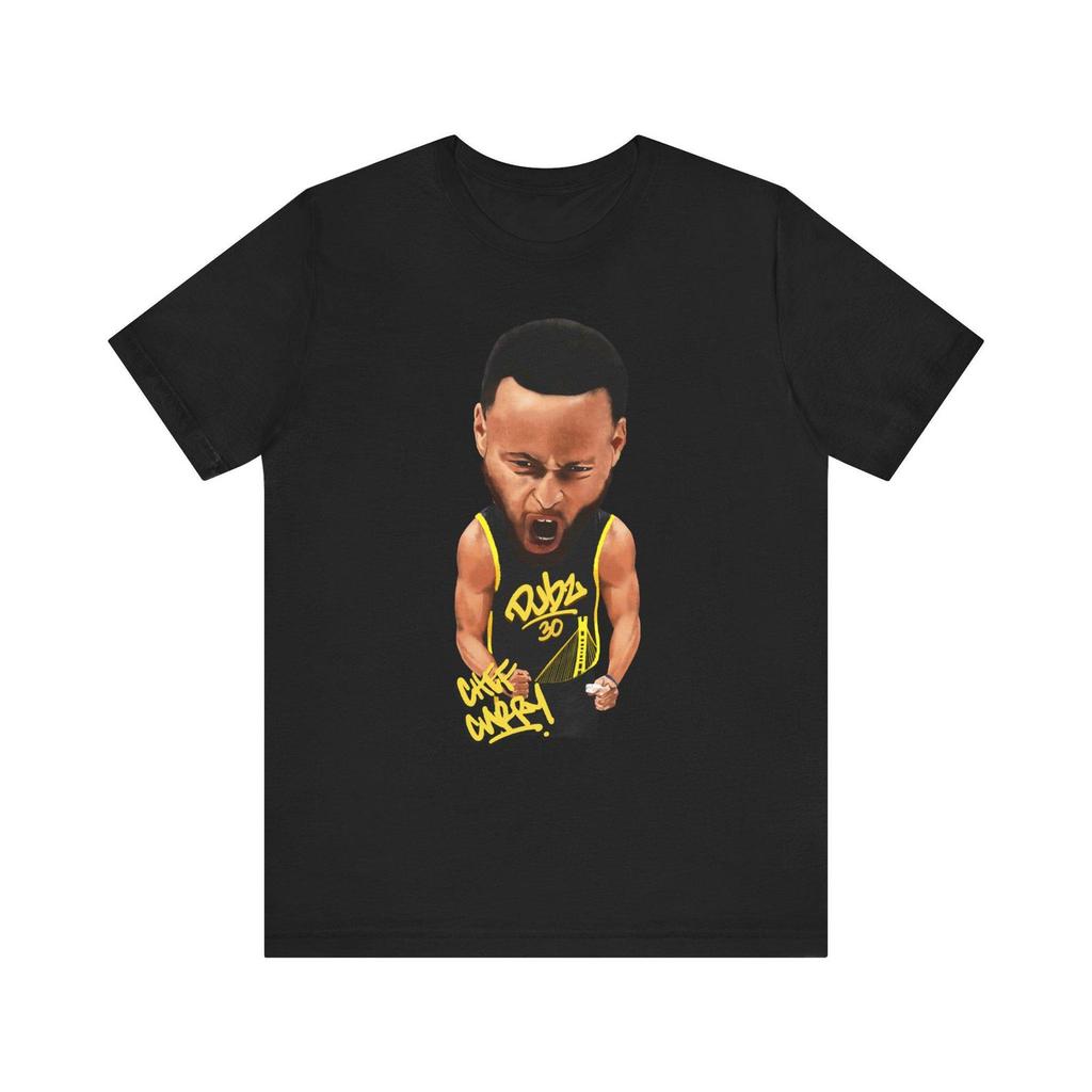 Exclusive Golden State Warriors Steph Curry (Chef Curry) Adult Unisex Jersey Short Sleeve Tee