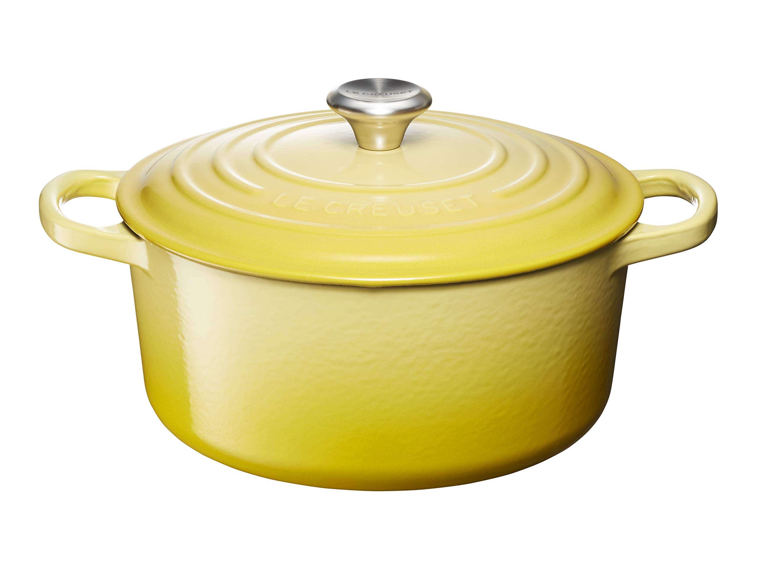 

Le Creuset Cast Enamel Pot Signature Cocotte Ronde 22 cm Soleil Gas IH Oven Compatible Japanese [Authorized Product]