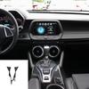 Carbon Fiber Für Chevrolet Camaro 17-19 CD Klimaanlage Bedienfeld Getriebe Panel Air Panel auto Aufkleber abdeckung Auto