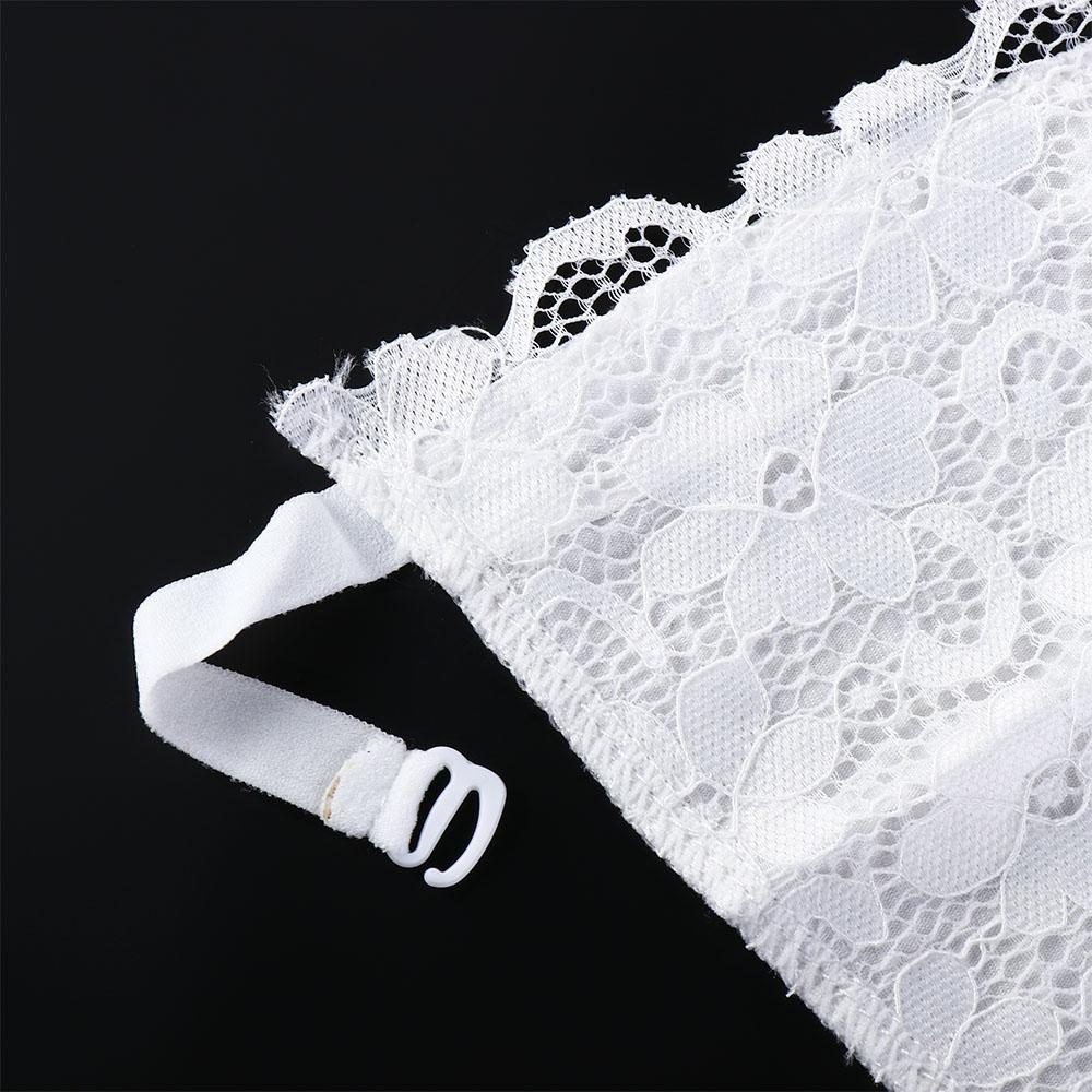 Double Layer Anti-Glare Tube Top Lace Chest Wrap Thin Chest Cover  Lady