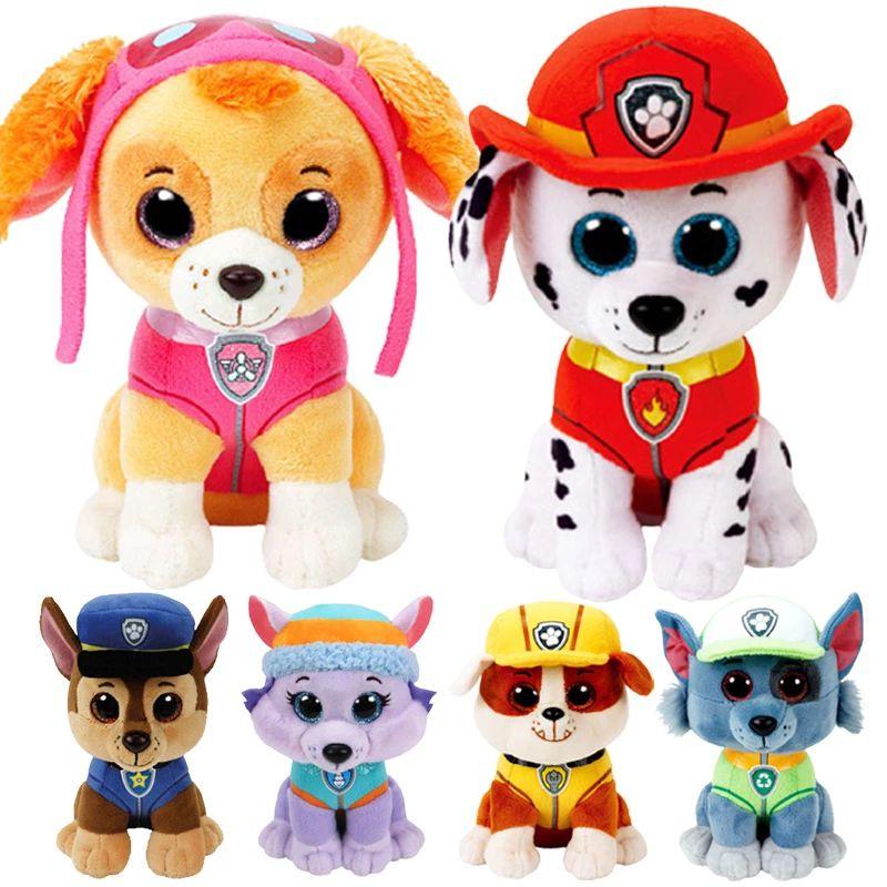 Adorable Paw Patrol Dog Plush Toy Featuring Beloved Characters Marshall Rubble Chase Rocky