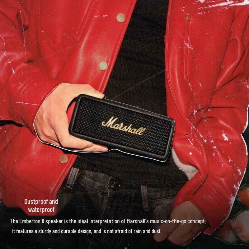 Marshall Emberton III Portable Bluetooth Speaker CN plug (adapter included)