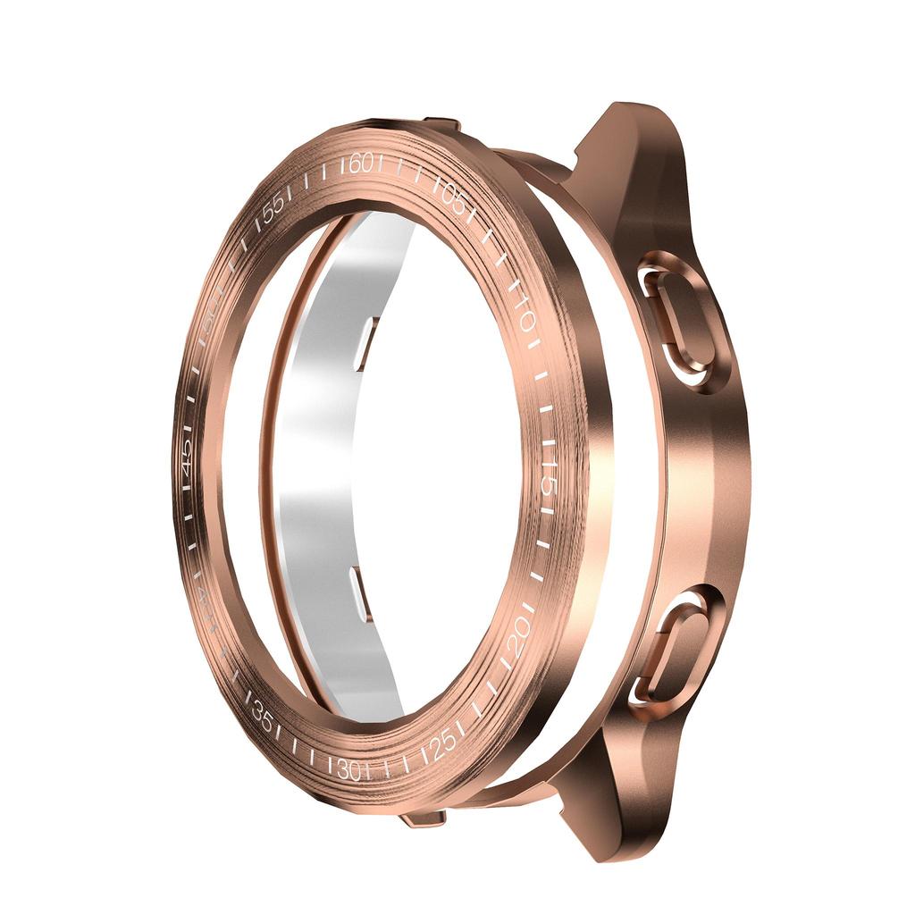 Hülle für Xiaomi Mi Watch S3 Hülle Zubehör PC Schutzhülle für Mi Watch S3 Galvanisierte Drahtzieh-Hohle Hülle+Lünette Wir