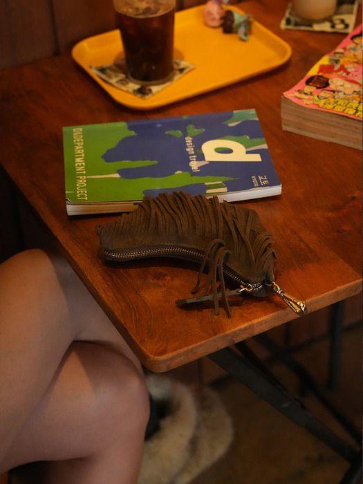 AT MY FINGERTIP Ark Mini Suede - Moss Brown