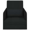 Black Sleeper Sofa 65 x 80 x 83 cm Fabric