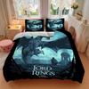 3pcs bedding set The Lord of the Rings Includes 1 Comforter + 2 Pillowcases, Without Pillow Inserts, Soft Comfortable, Lightweight Breathabl