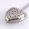 1X Stainless Steel Filter Tea Infuser Heart Shape Spoon Strainer Ball Novelty