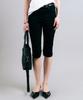 Bellie (W) Capri Denim Pants - Black