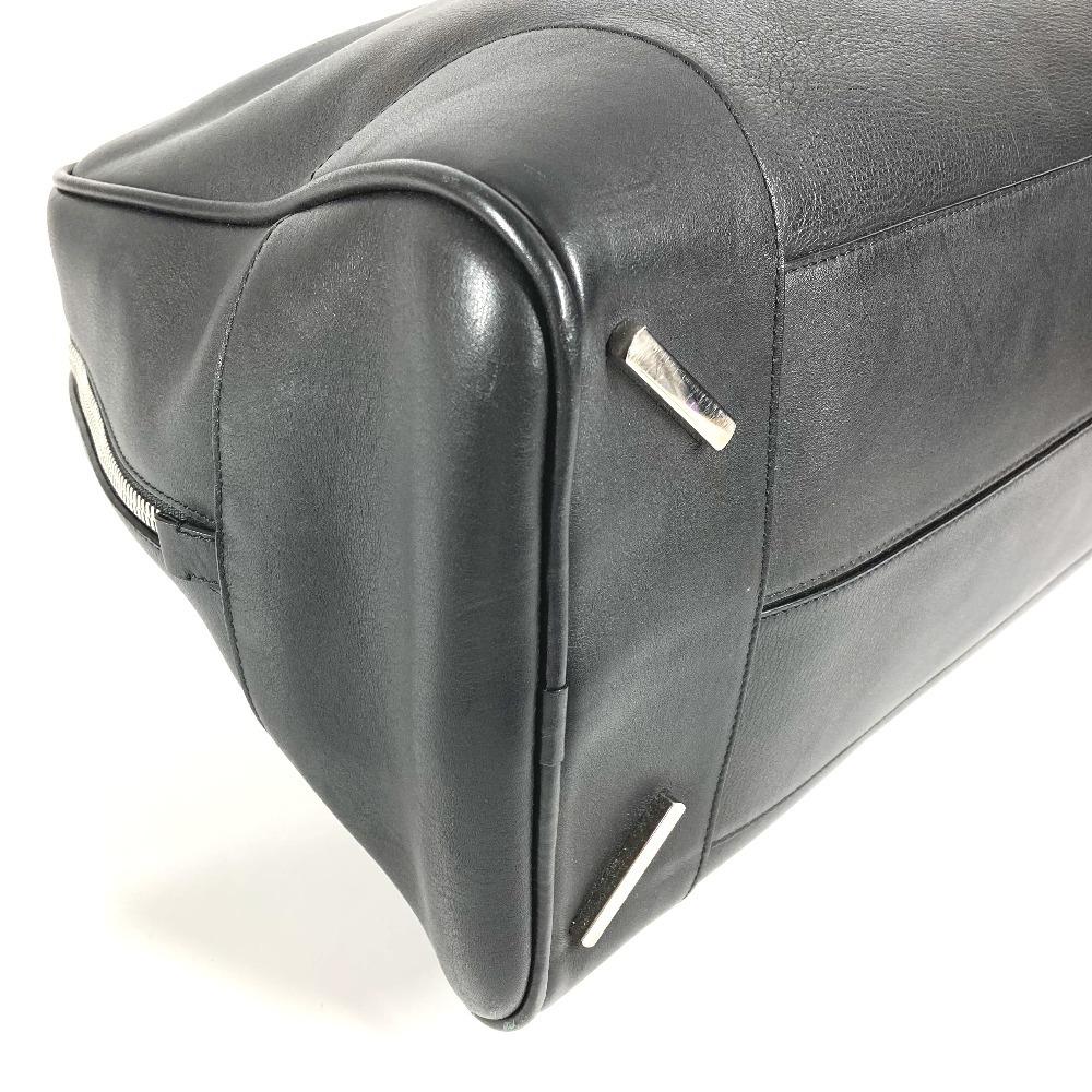 Loewe Amazona 44 Shoulder Bag Hand Bag Leather Black/White