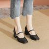 Spring Women High Heels Square Toe Mary Jane Pumps Summer Satin Party Wedding Ladies Solid Elegant Heels Zapatos Mujer