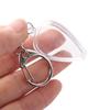 Picks Size Case Guitar Pick Keyring Transparent Guitar Pick Keychain  Jewelry Gift