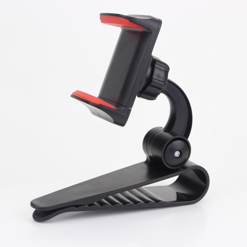 Creative Car Sun Visor Mobile Phone and Navigation Holder Clip Bracket