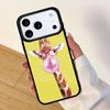 Giraffe Anime Cute Mobile Phone Case for IPhone 17 AIR 16pro Max 15 14 13 12 11 Bumper Cover