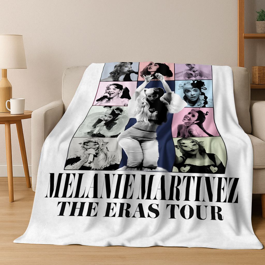 

Crybaby M-Melanine Martinez Art Flannel Blanket,Cozy Soft Throw Blanket for Home Bedroom Bed Sofa Picnic Office Cover Gift Kid 75x90cm