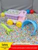 Children's Colorful Porcelain-Like Ceramic Sand Toy Set for Indoor Beach Play