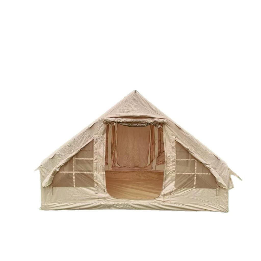 Portable Thickened Oxford Cloth Inflatable Tent for Outdoor Camping and Mountain Adventures