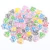 5pcs Lampwork Heart Beads 12mm Colorful Hand Painted Glass Loose Beads For Jewelry Making DIY Necklace Phone Chain Accessories