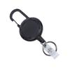 Retractable Keychain Professional Thickened 1mm Stainless Steel Wire Rope Prevents Lost Carabiner