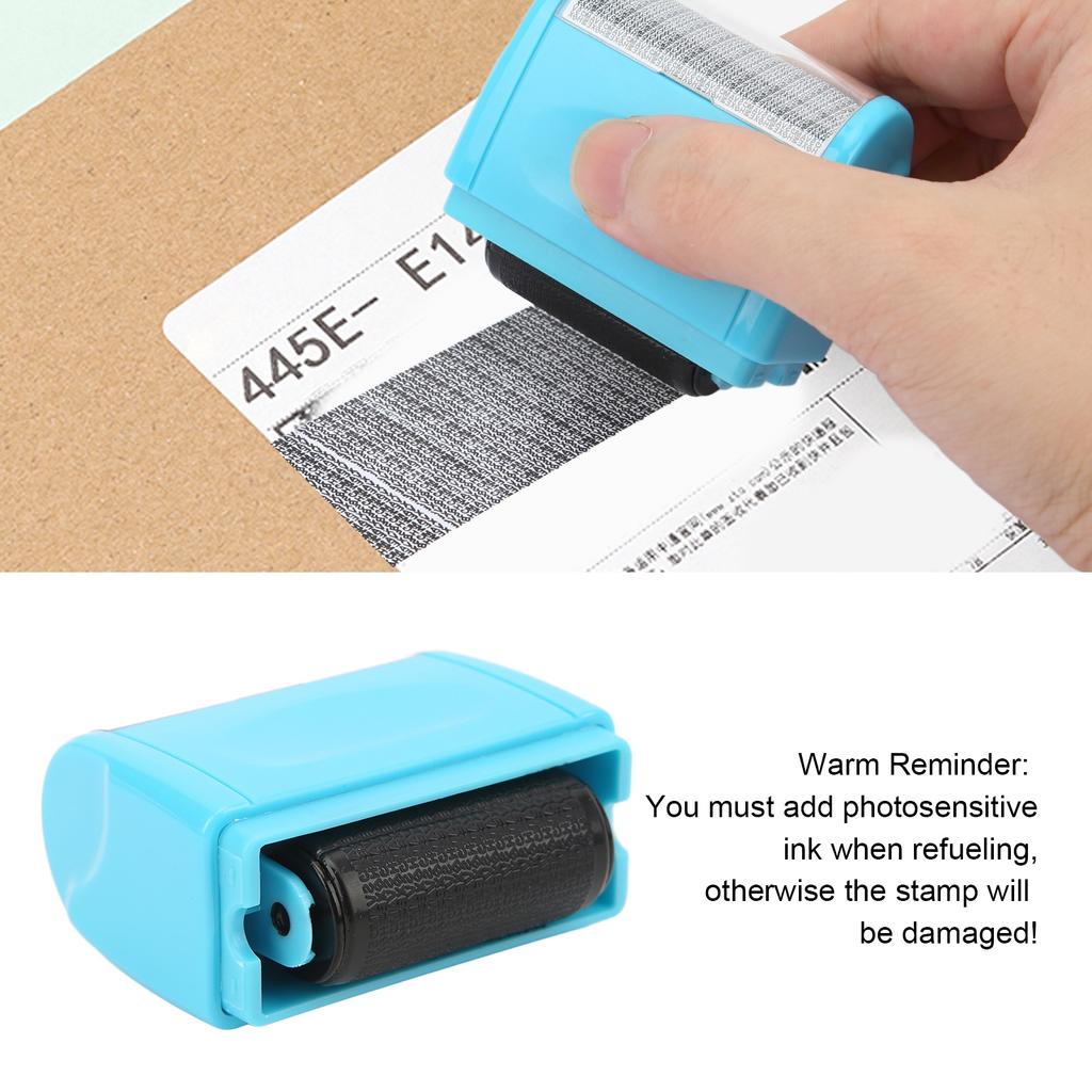 Confidential Stamp Photosensitive Roller Detachable Window Small Body Identity   Roller Stamps