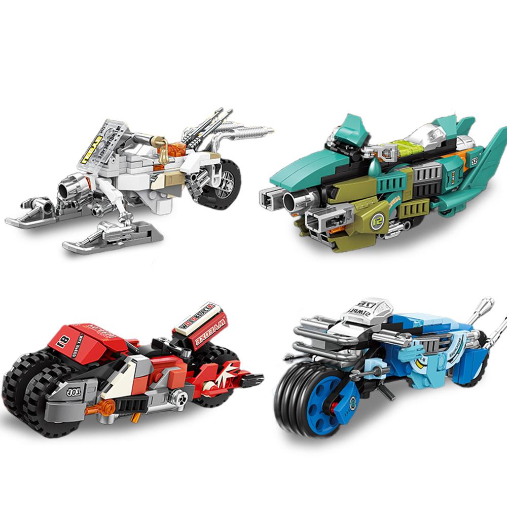 Speed Demon Motorcycle 3D Building Block Toys Cultivate Children's Interests, MOC Motorcycle Assembly, Multiple Styles Available