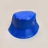 Cappelli a secchiello in pelle verniciata di nicchia Nuovi unisex Parasole Semplici Traspiranti Bicolore Versatili Moda Personale Cappelli da pescatore