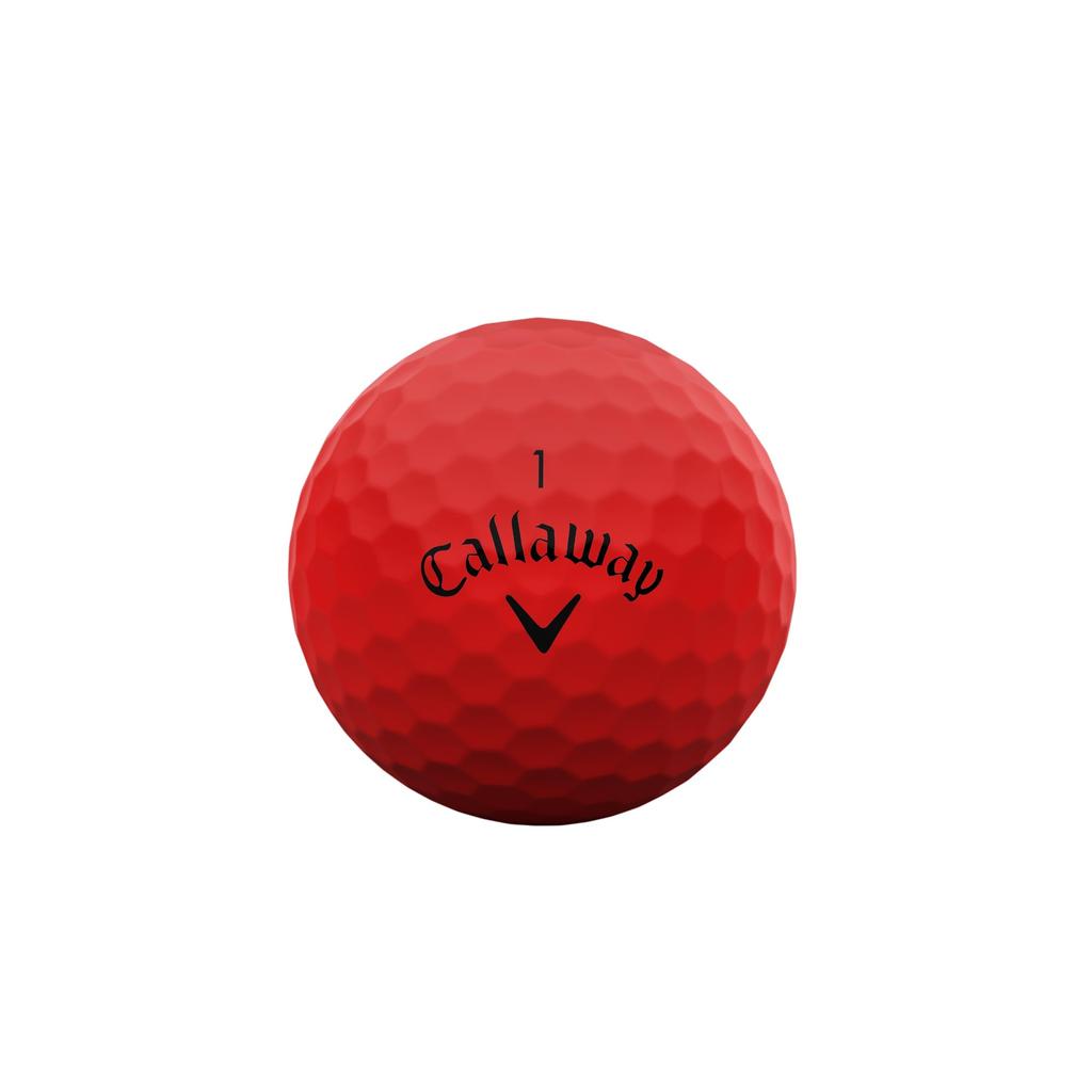 Callaway Golf Ball SUPERSOFT RED 25 1 Dozen (12 Pieces) 2-piece Construction Red