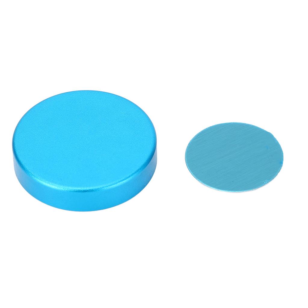 Magnetic Chalk Holder Multipurpose Aluminum Round Shape Single Section Billiard Chalk Holder for Bil