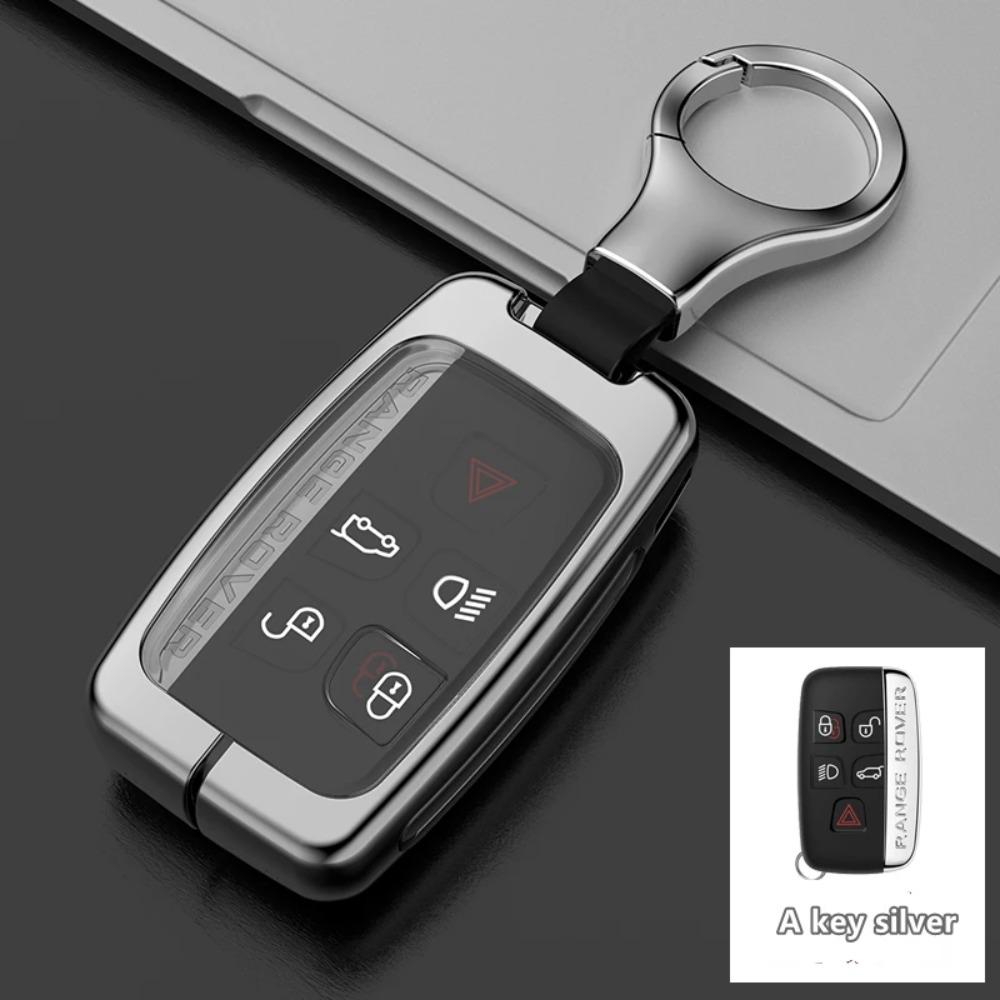 Car Zinc Alloy TPU Key Case Cover Holder for Land Rover Range Rover Discovery 5 Sport for JAGUAR XE XF XJ F PACE Accessories