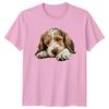 Sleeping Puppy Dogs Animals Unisexs TShirt Unisexs Tee Graphic Unisex Top e