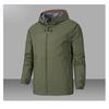 Spring and Autumn Jacket Men's Solid Color Jacket Windproof Four Seasons Mountaineering Suit Single-layer Jacket Printed Embroidery
