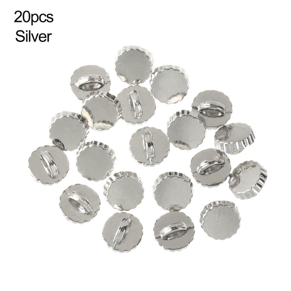 DIY Shoes Sewing Accessories Ultra-small Buckle Doll Round Buttons Belt Buckles 1/6 Dolls Clothing