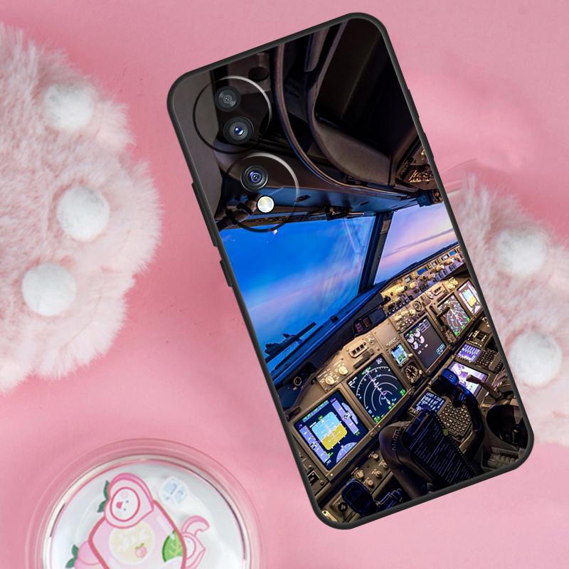 

Airplane Pilot Case For Honor 70 90 50 Lite X9c X8a X8b X9b X9a X8 X9 Honor 200 Lite Magic 5 6 7 Pro Cover Honor 200 Lite