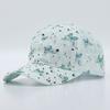 Baseball Hat Adjustable Back Buckle Butterfly Design Curved Brim Sun Protection Lace Hat with Rhinestones Inlaid Women Headwear