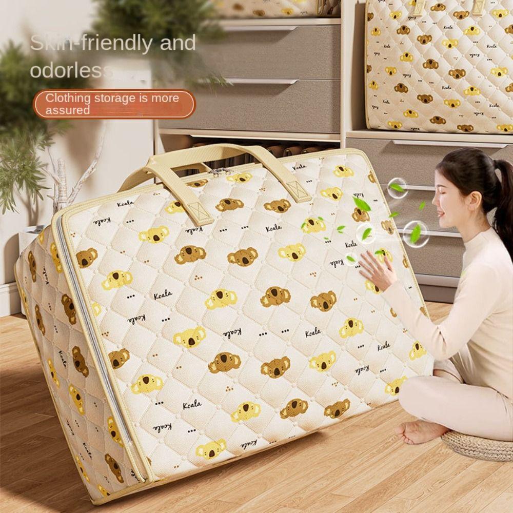 Non-Woven Quilt Storage Bag Large-capacity Packing Bag Durable Moving Bag  Household