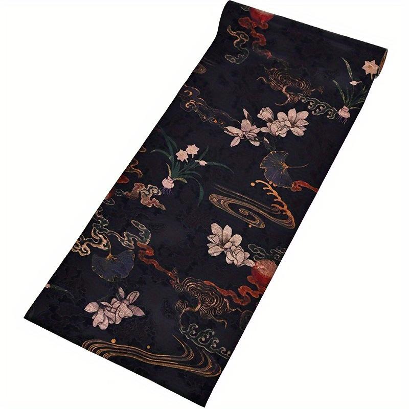 Chinese Style Zen Tea Mat - Waterproof Non-Slip Table Cover for Tea Ceremony, Birthday Gift Holiday Decor - National Fengshui