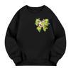 Kids' Long Sleeve Loose Pullover Letter Printed Round Neck Sweatshirt