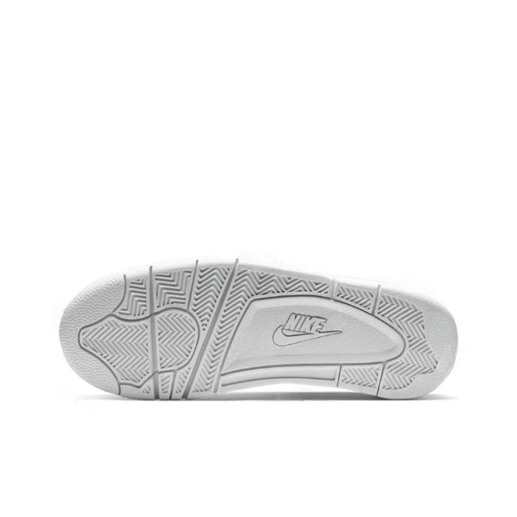 Nike Flight Legacy Junjie 2026 Scarpe da Basket Vintage Mid-top Uomo Nero Bianco Grigio Argento BQ4212-101(Team861-2026)