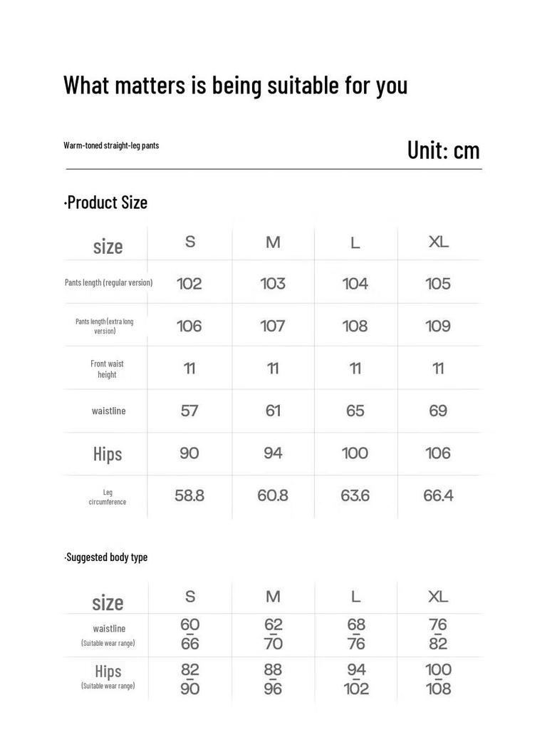 SIINSIIN Women's High-Waist Fleece-Lined Wide-Leg Pants