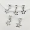 Pcs European and American TEA SHEIN popular DIY wig dreadlocks accessories hollow star braids hair extender ring