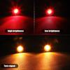 4 Wires E24 Motorcycle LED Turn Signals Light DRL Mini 8mm Retro Indicator Stop Lamp Flasher Blinker For Honda Suzuki Kawasaki