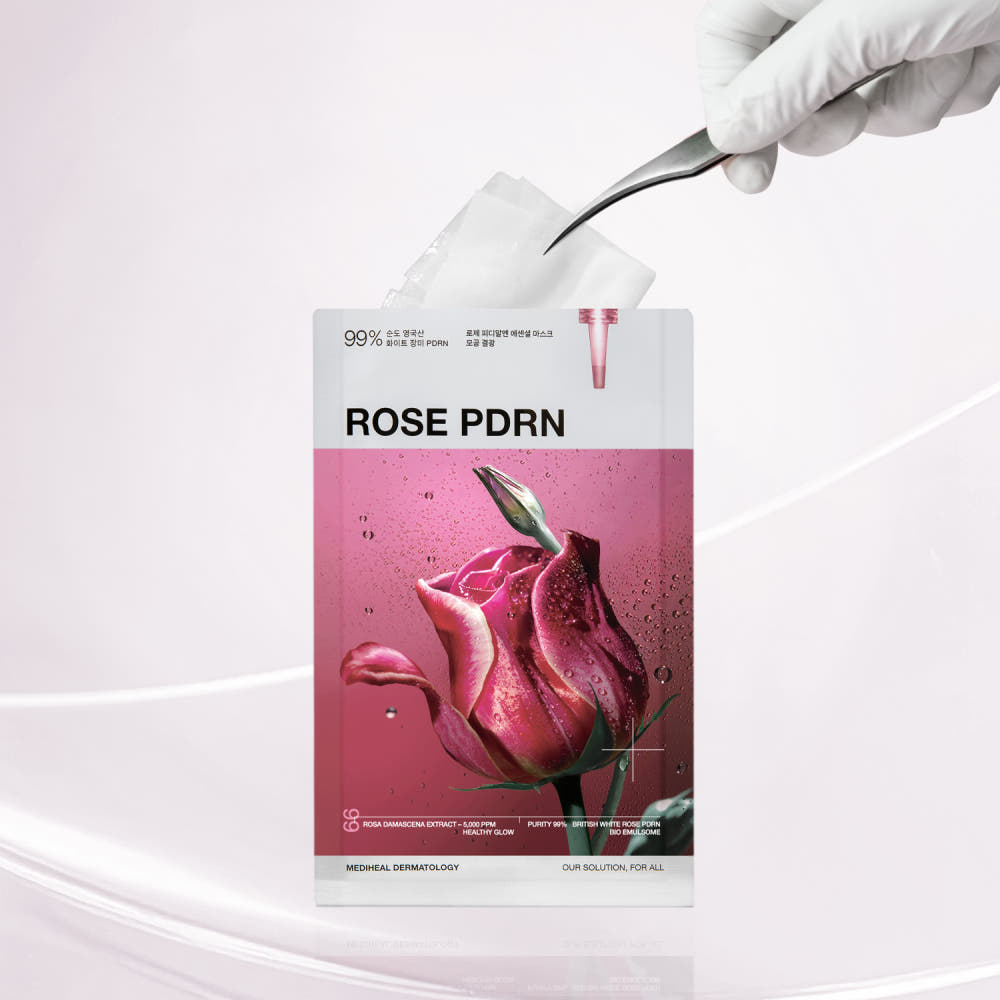 Mediheal Essential Mask Rose PDRN 24ml X 10 Sheets