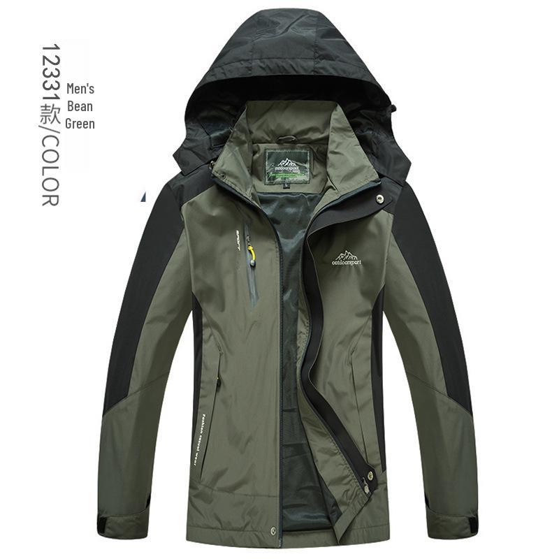 Unisex Waterproof Windproof Spring/Autumn Fishing Jacket - Stylish, Lightweight Outdoor Coat for All Seasons