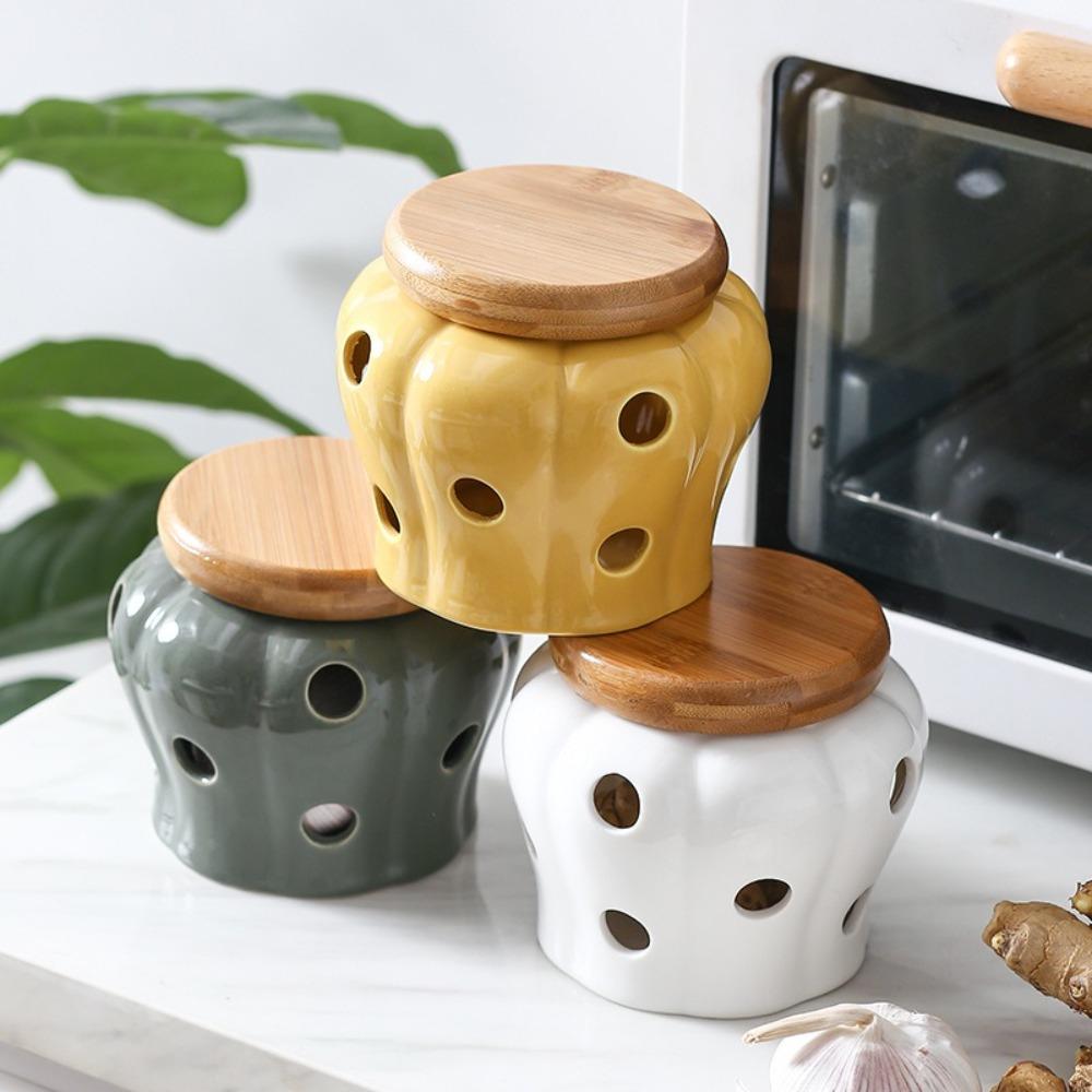 

Pumpkin Shape Spice Storage Jar Food Storage Candle Lampshade Creative Kitchen Storage Jar Kitchen White-S