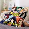 Custom 1pc Hero Plaza Adventure Blanket, Soft And Comfortable Blanket, Casual Warm, Camping Travel Blanket, Birthday Gift Q912112