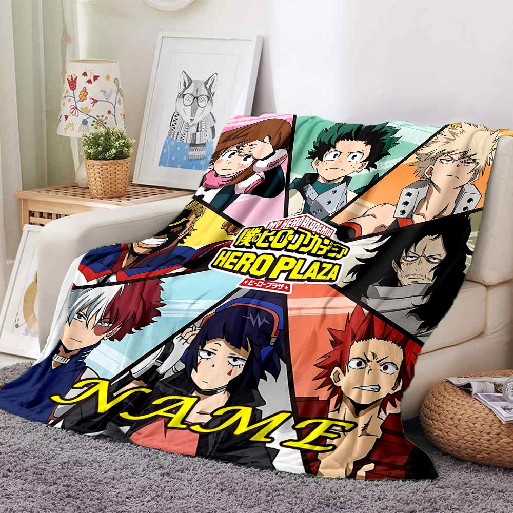 Custom 1pc Hero Plaza Adventure Blanket, Soft And Comfortable Blanket, Casual Warm, Camping Travel Blanket, Birthday Gift Q912112